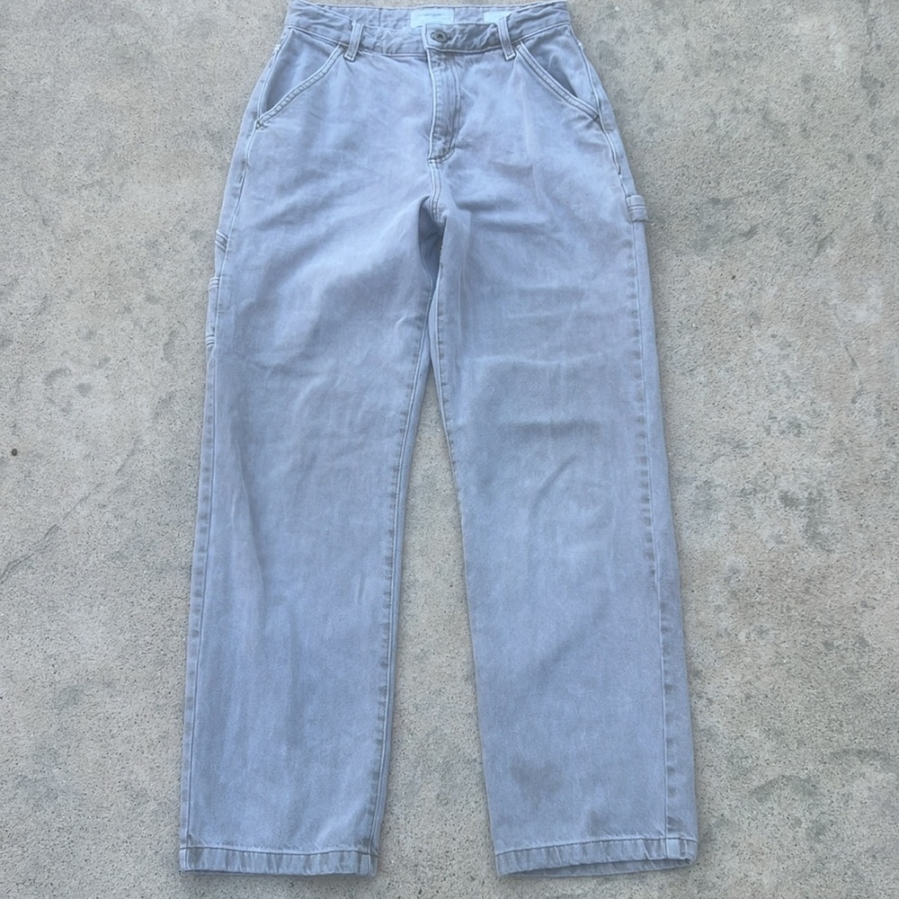 Cotton On Women's Tan Washed Carpenter Jean Size 6
